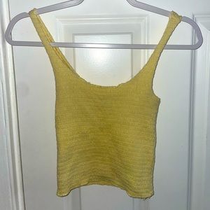 Forever 21 Small Women’s Yellow Tube Tank Top